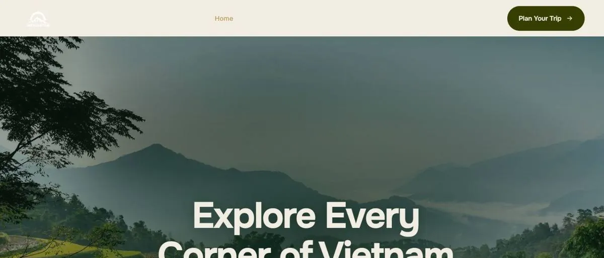 Top of the Navigator Vietnam homepage
