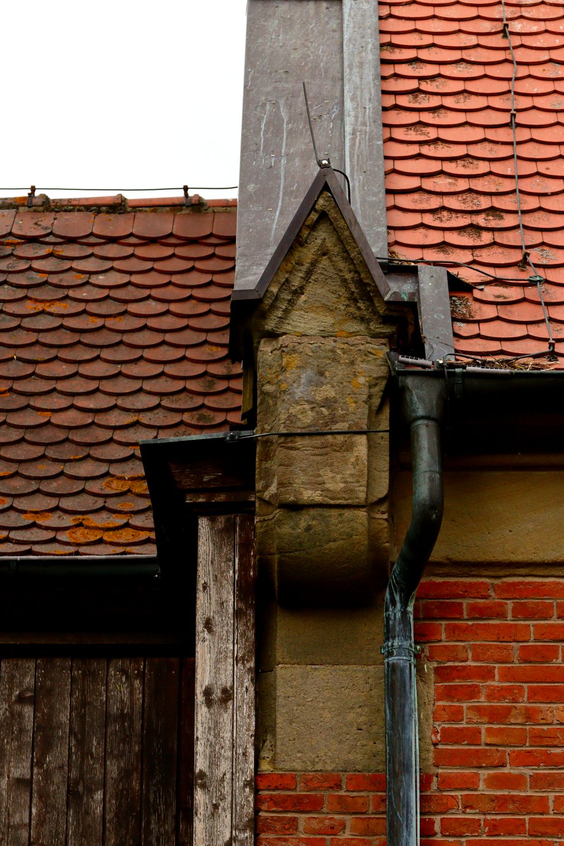 Industrial box gutter after waterproofing